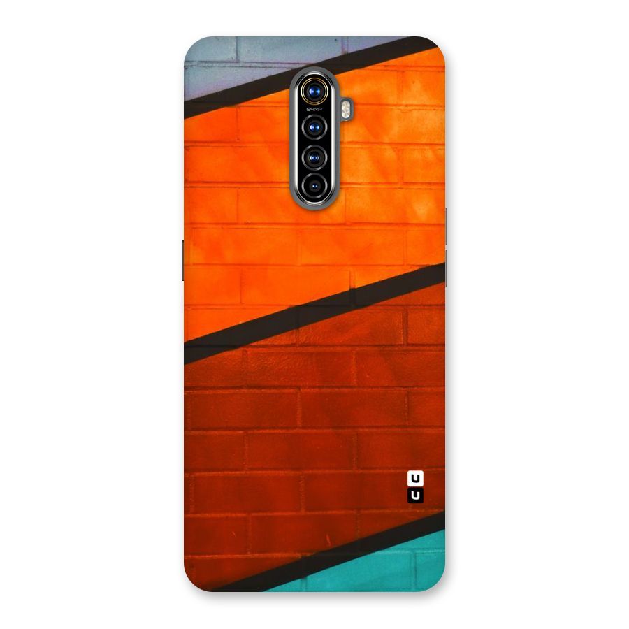 Wall Diagonal Stripes Back Case for Realme X2 Pro