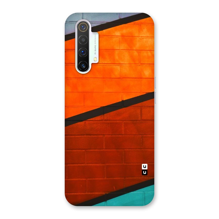 Wall Diagonal Stripes Back Case for Realme X3 SuperZoom