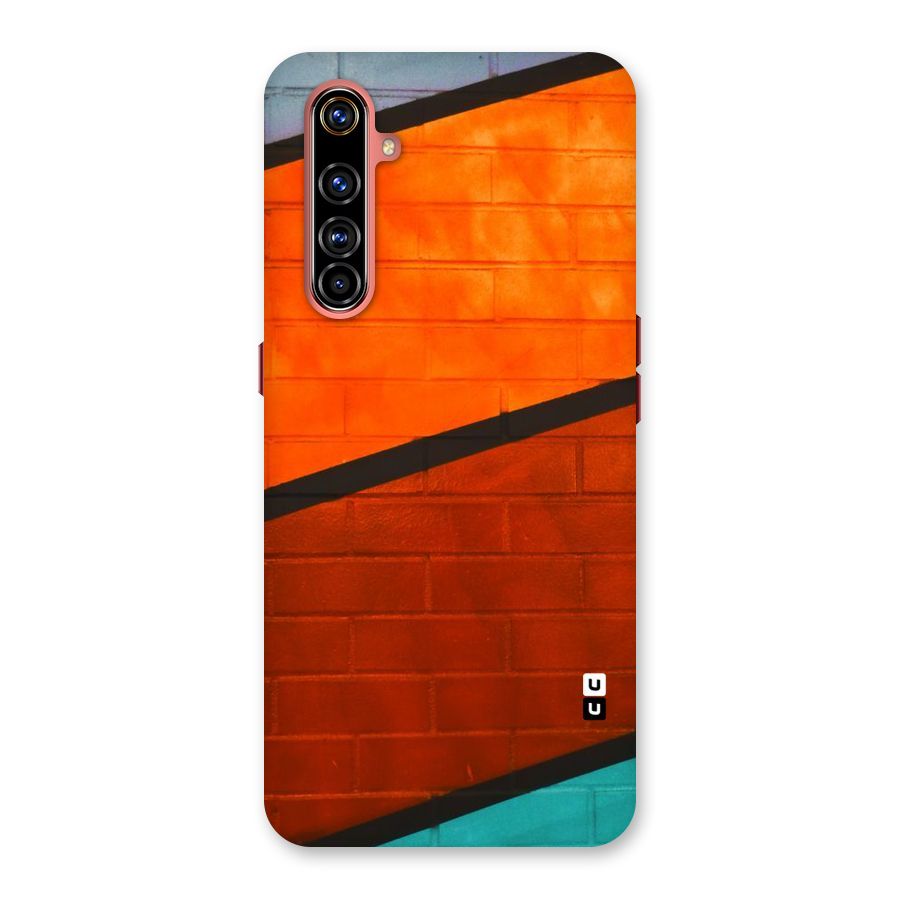Wall Diagonal Stripes Back Case for Realme X50 Pro