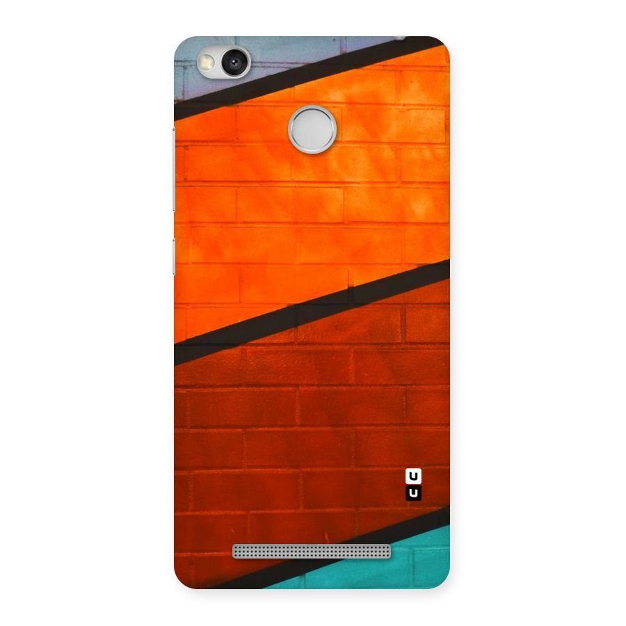 Wall Diagonal Stripes Back Case for Redmi 3S Prime