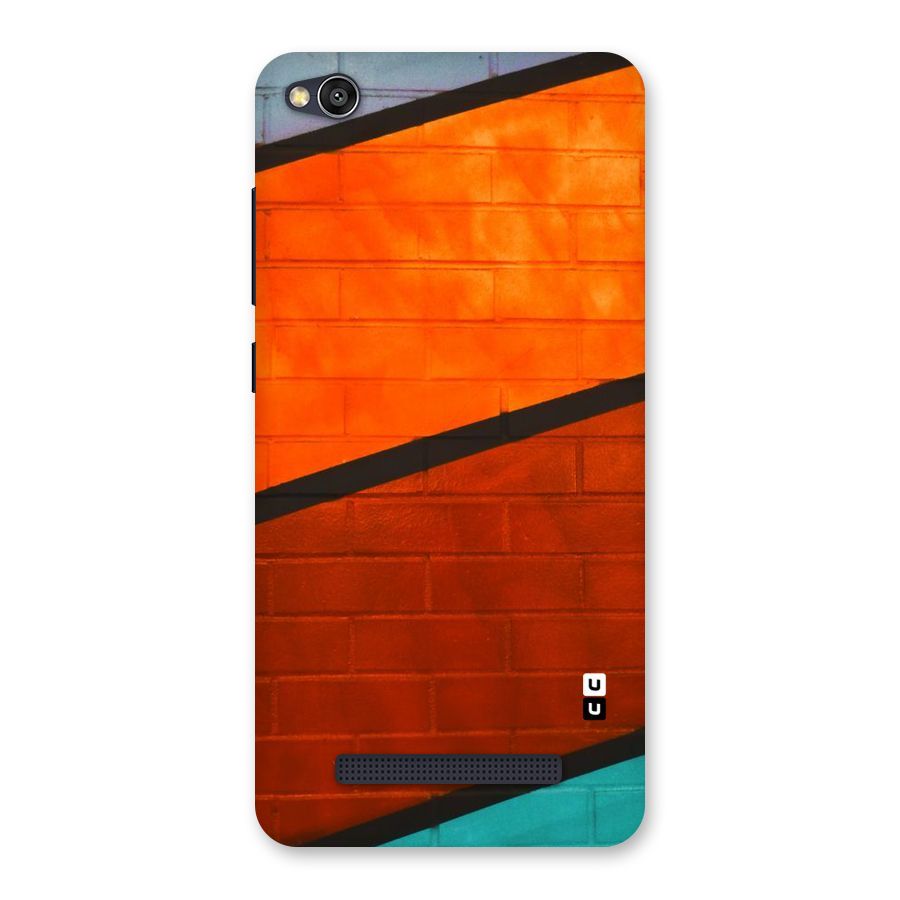 Wall Diagonal Stripes Back Case for Redmi 4A
