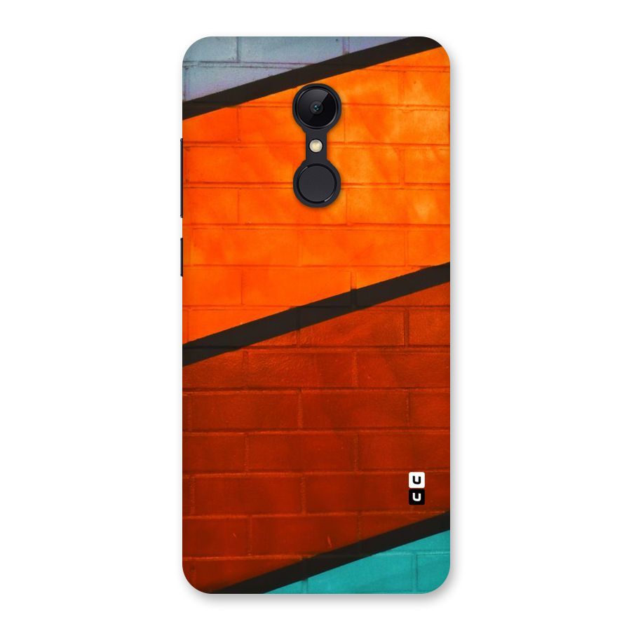 Wall Diagonal Stripes Back Case for Redmi 5