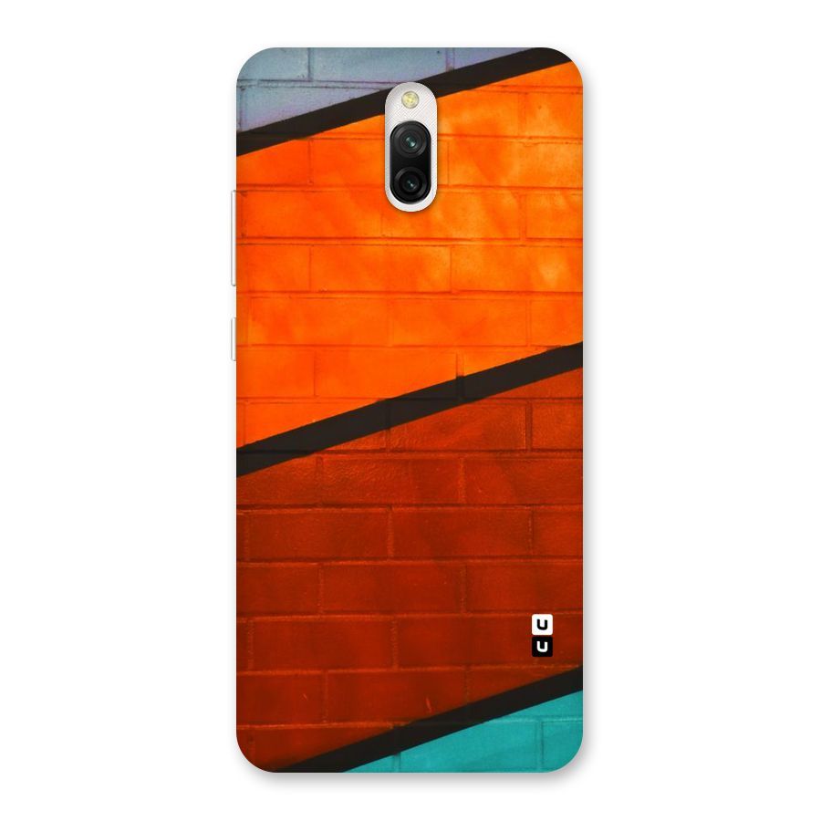 Wall Diagonal Stripes Back Case for Redmi 8A Dual