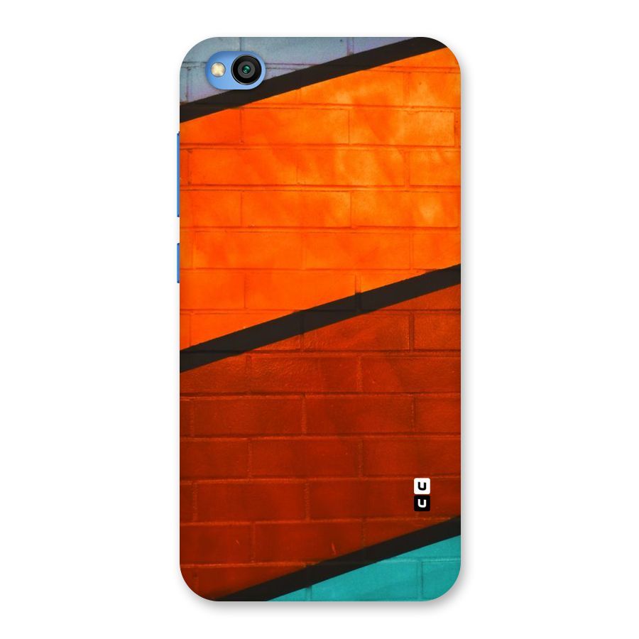 Wall Diagonal Stripes Back Case for Redmi Go
