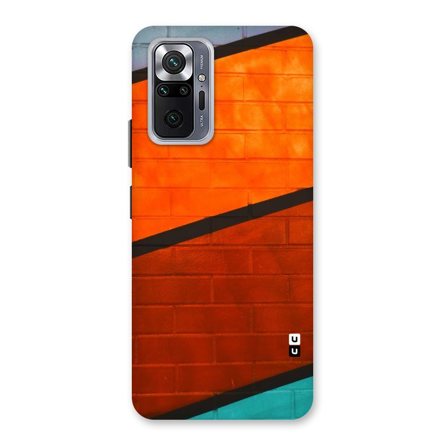 Wall Diagonal Stripes Back Case for Redmi Note 10 Pro Max