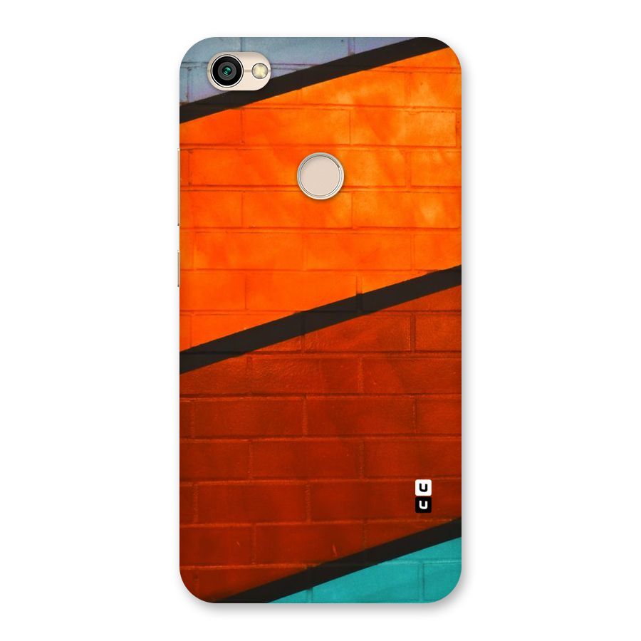 Wall Diagonal Stripes Back Case for Redmi Y1 2017