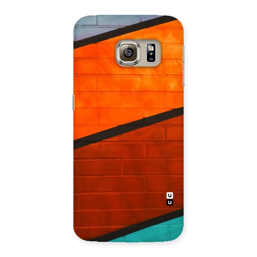 Wall Diagonal Stripes Back Case for Samsung Galaxy S6 Edge