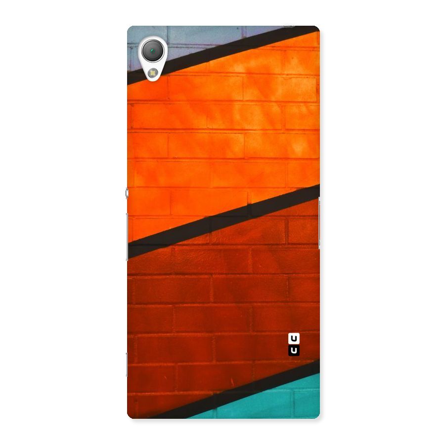Wall Diagonal Stripes Back Case for Sony Xperia Z3