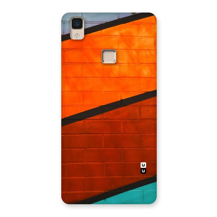 Wall Diagonal Stripes Back Case for V3 Max