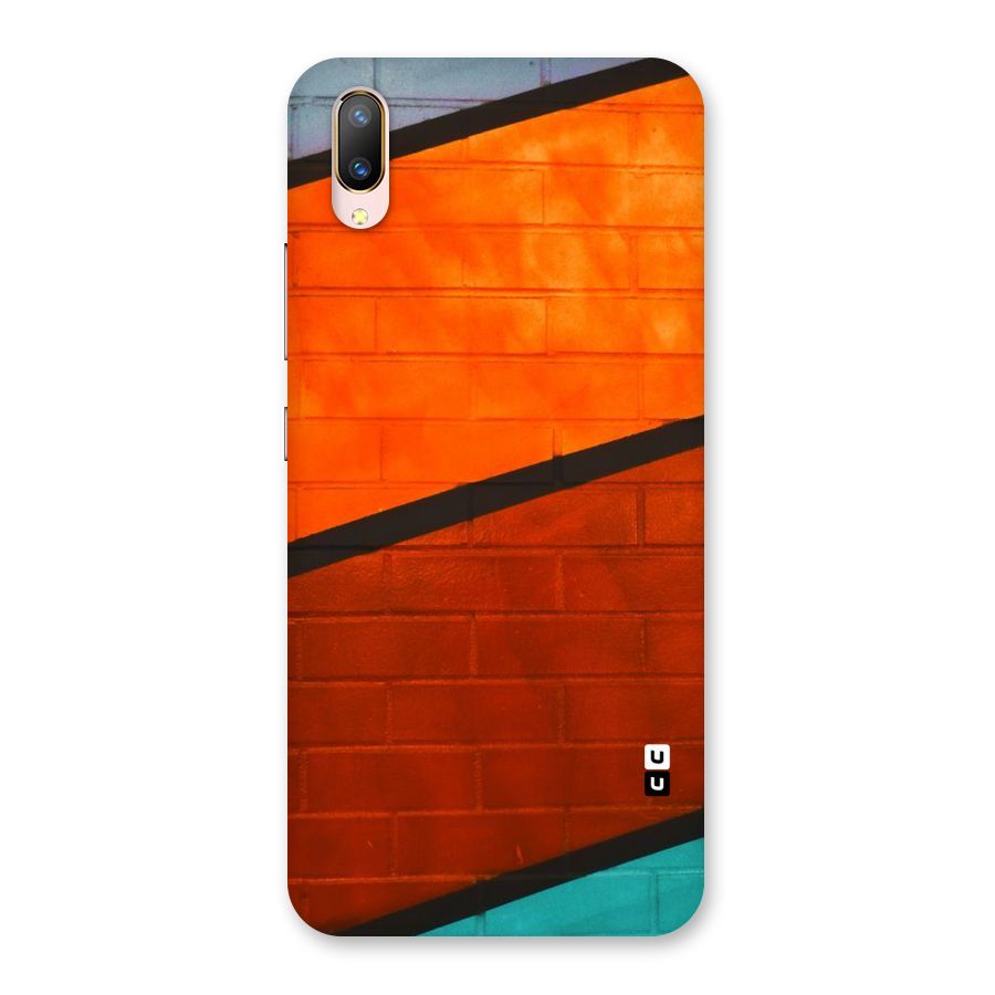 Wall Diagonal Stripes Back Case for Vivo V11 Pro