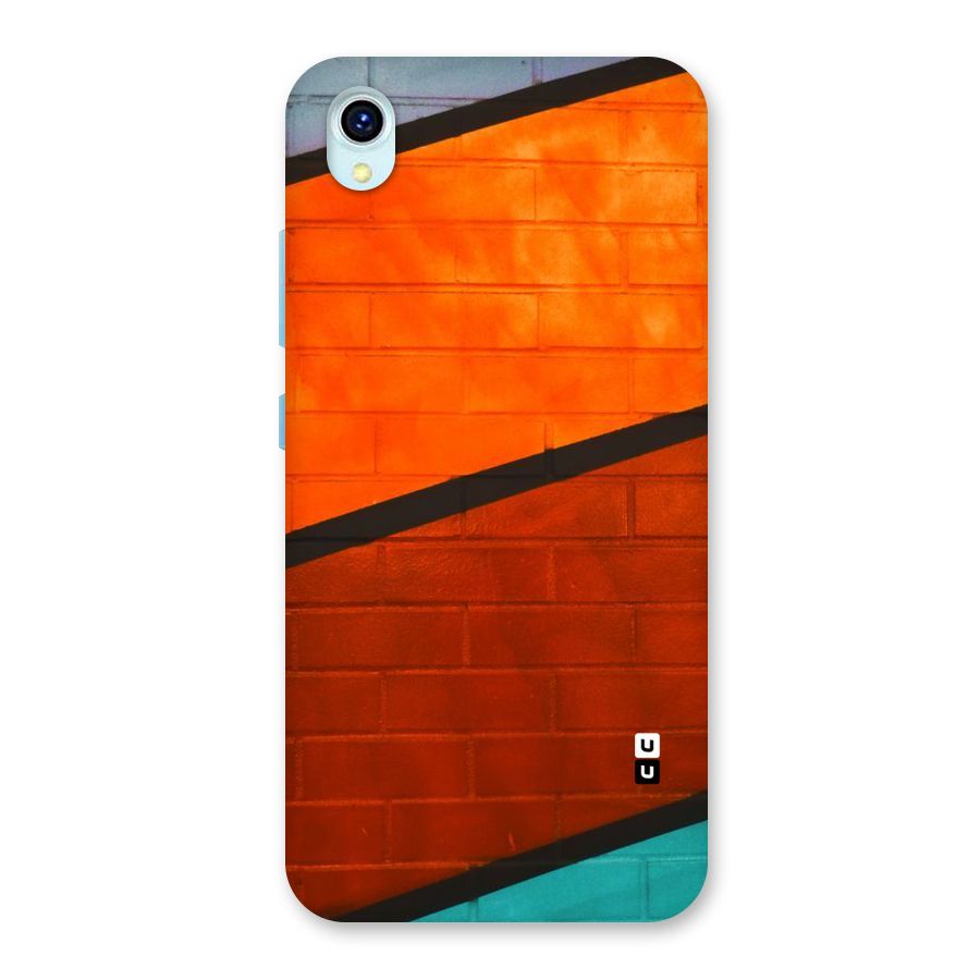 Wall Diagonal Stripes Back Case for Vivo Y1s