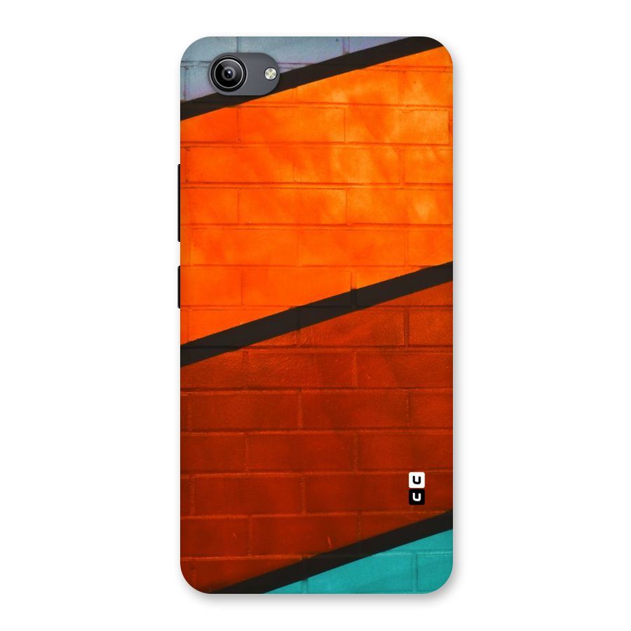 Wall Diagonal Stripes Back Case for Vivo Y81i