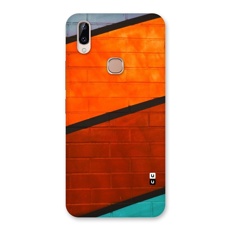 Wall Diagonal Stripes Back Case for Vivo Y83 Pro