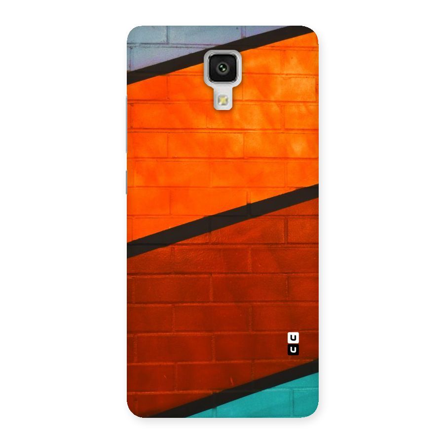 Wall Diagonal Stripes Back Case for Xiaomi Mi 4