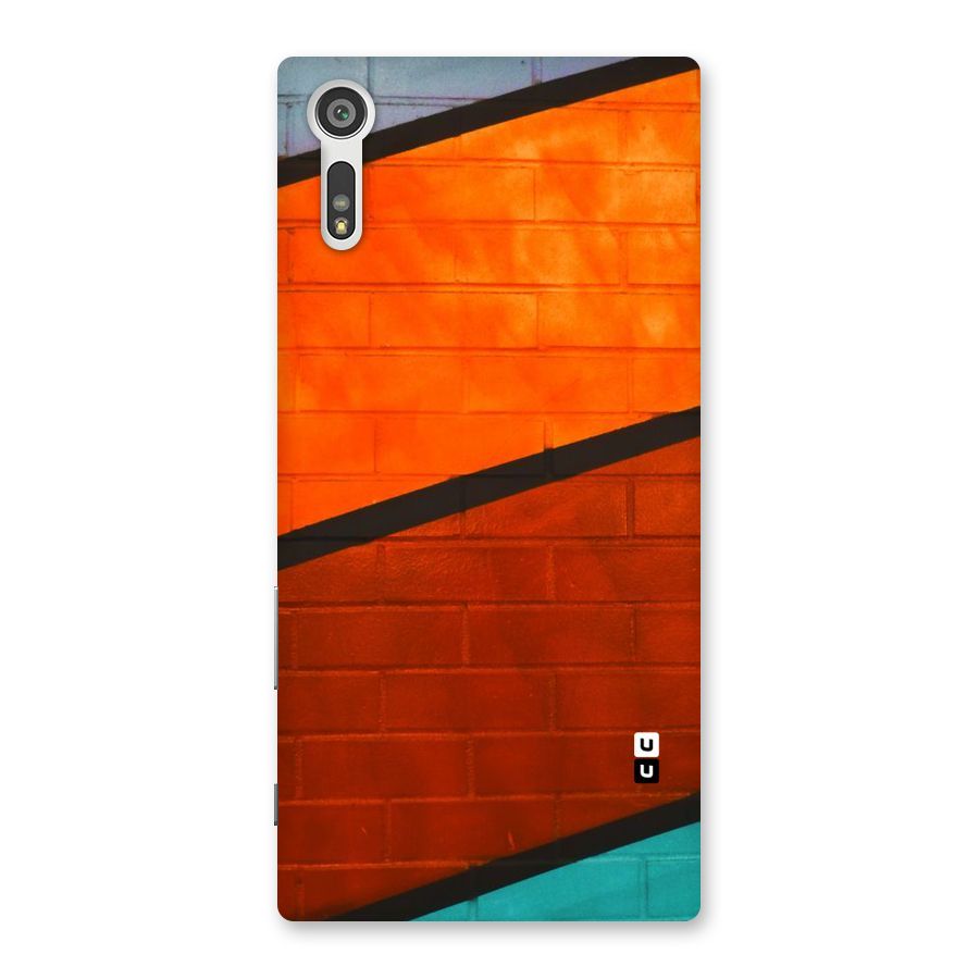 Wall Diagonal Stripes Back Case for Xperia XZ