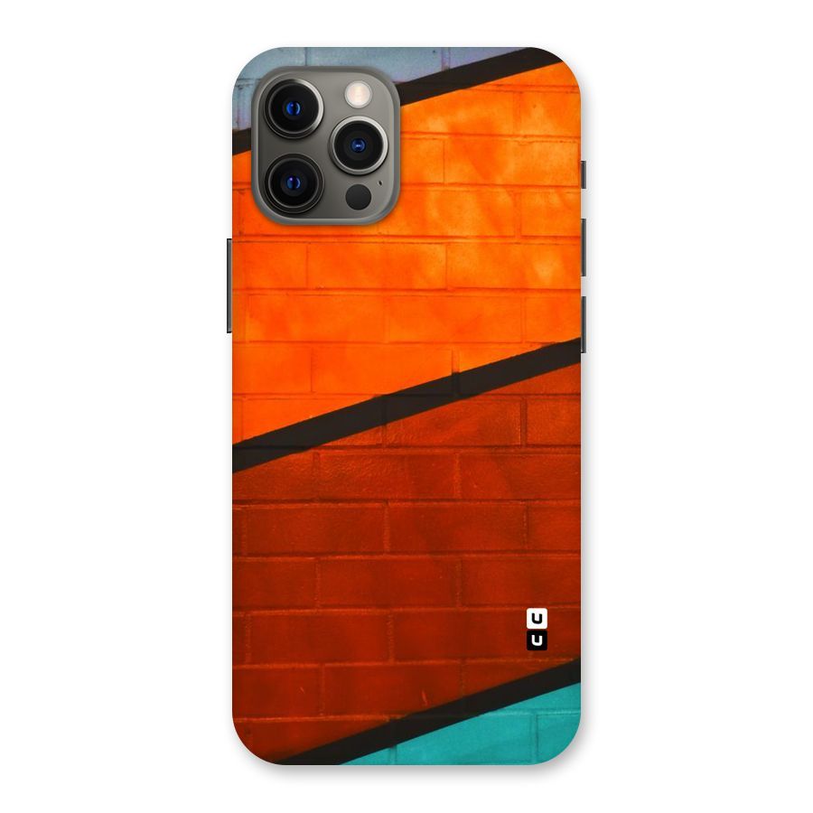 Wall Diagonal Stripes Back Case for iPhone 12 Pro Max