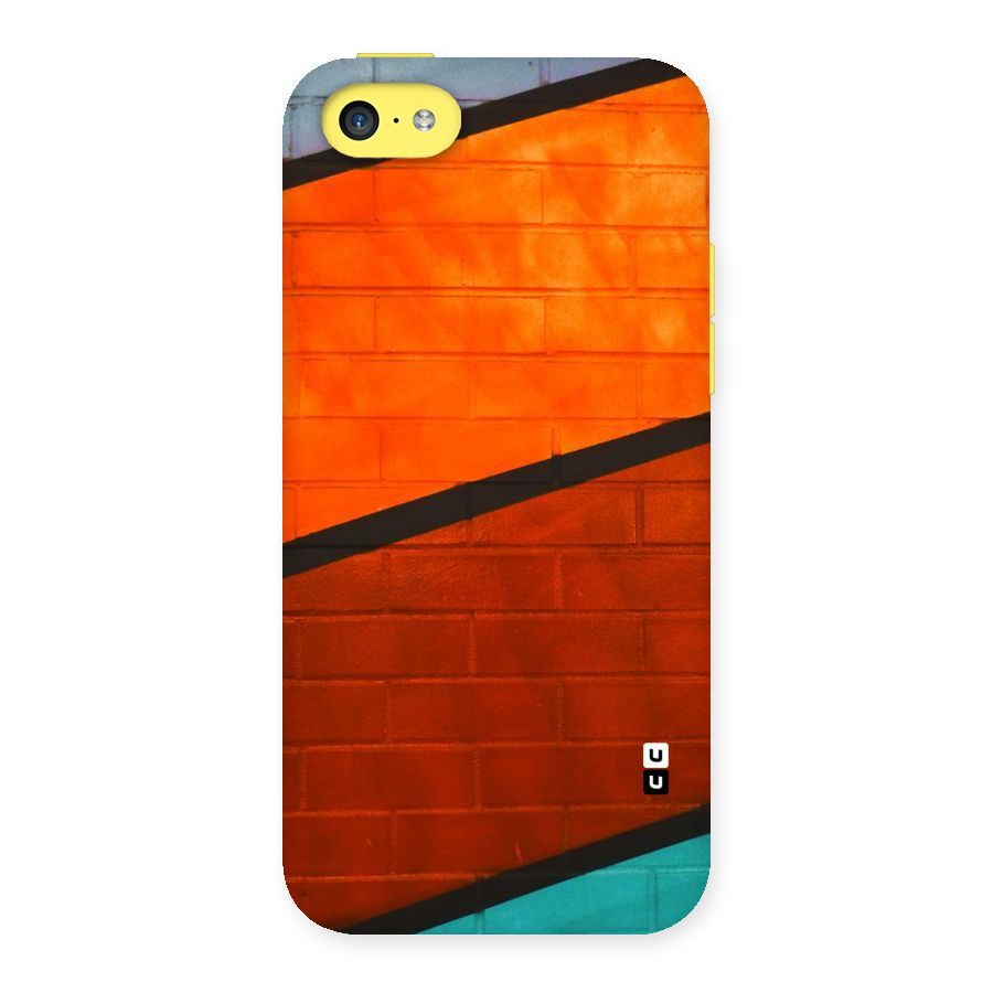 Wall Diagonal Stripes Back Case for iPhone 5C