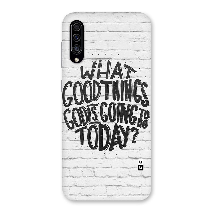 Wall Good Back Case for Galaxy A30s