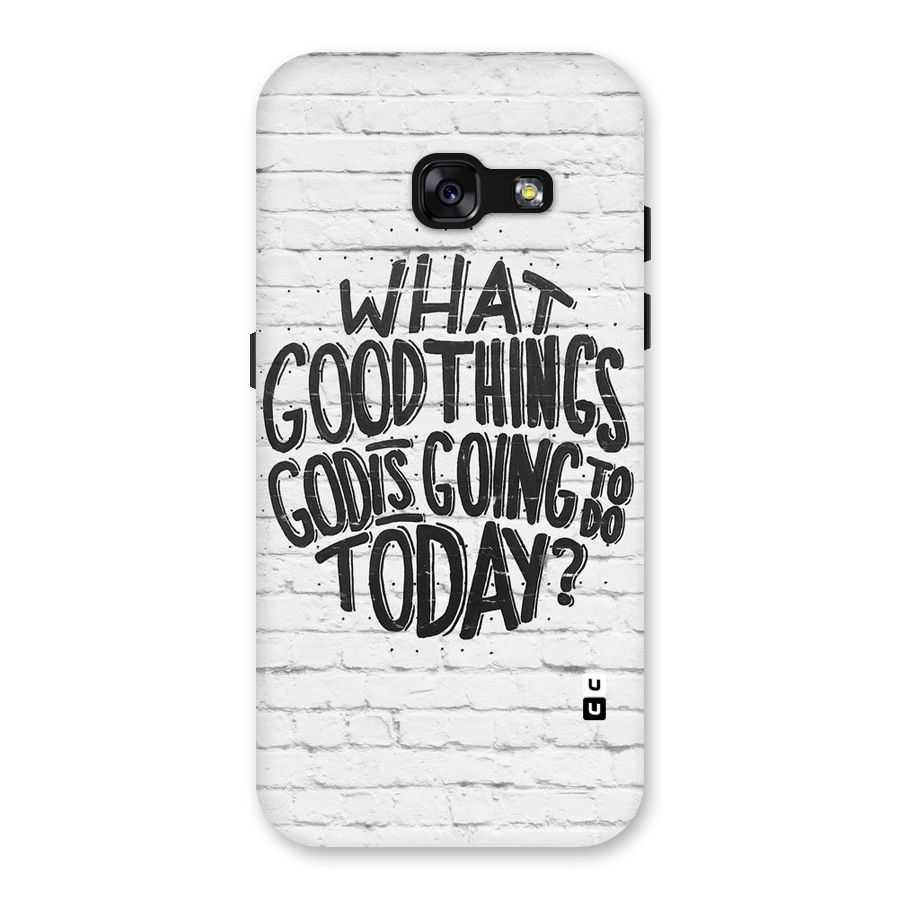 Wall Good Back Case for Galaxy A3 (2017)