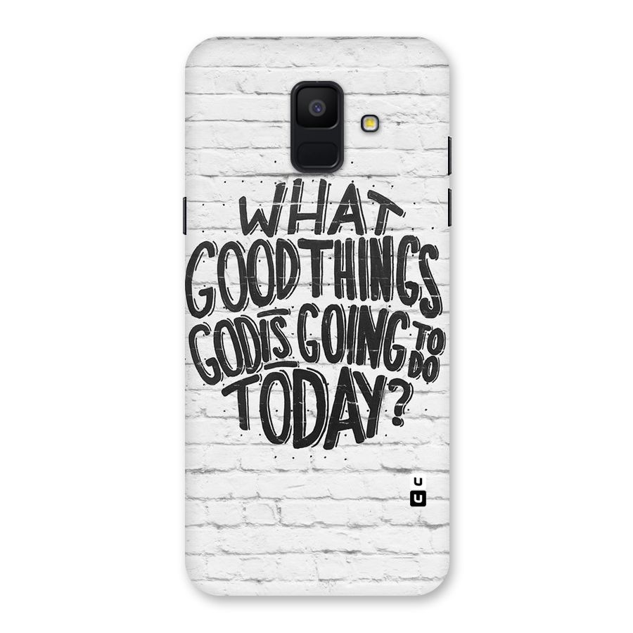 Wall Good Back Case for Galaxy A6 (2018)