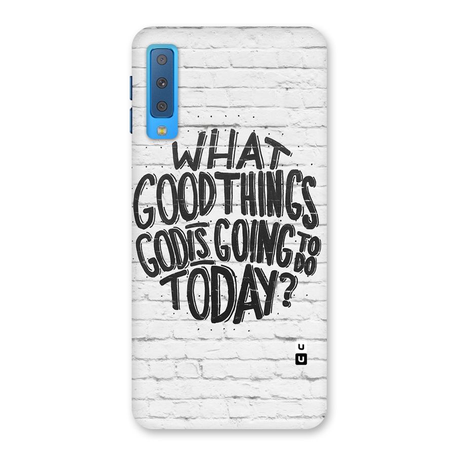 Wall Good Back Case for Galaxy A7 (2018)