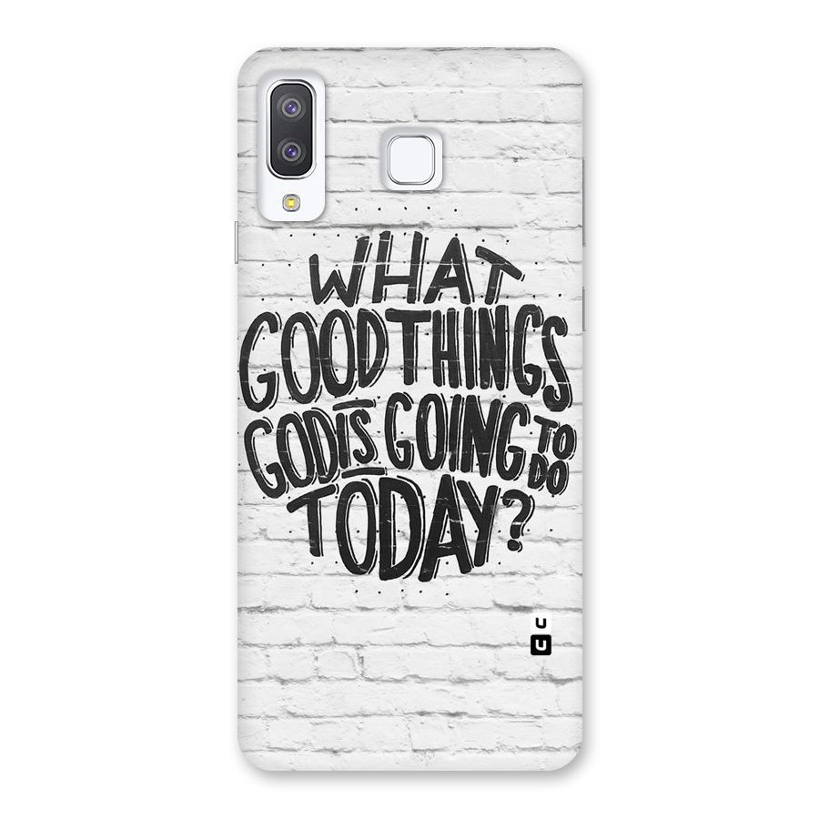Wall Good Back Case for Galaxy A8 Star