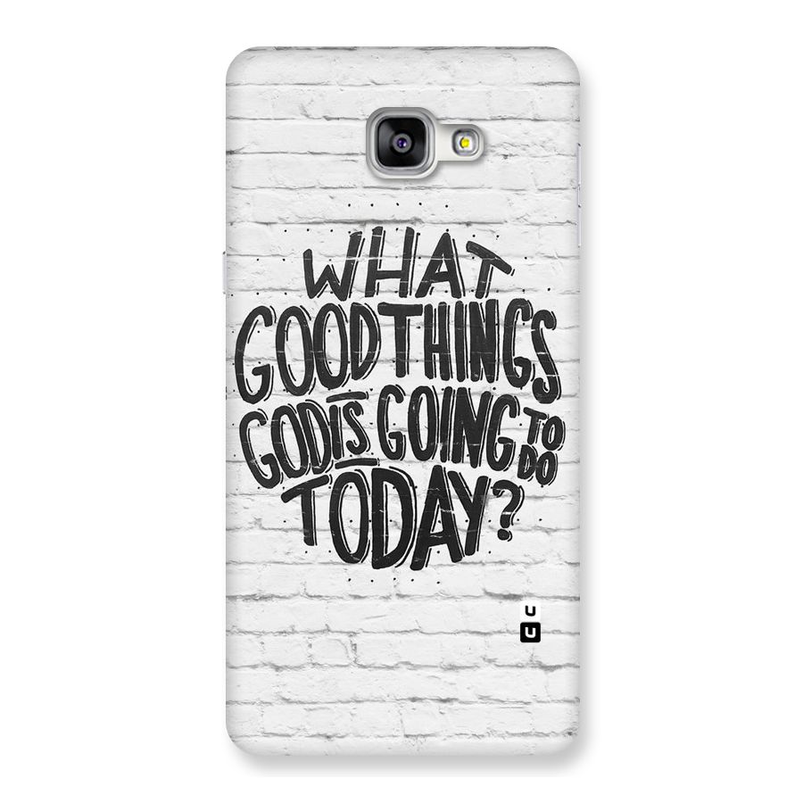 Wall Good Back Case for Galaxy A9