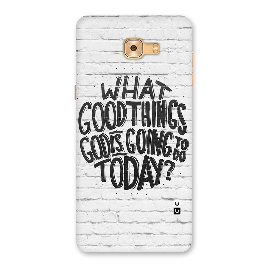 Wall Good Back Case for Galaxy C9 Pro