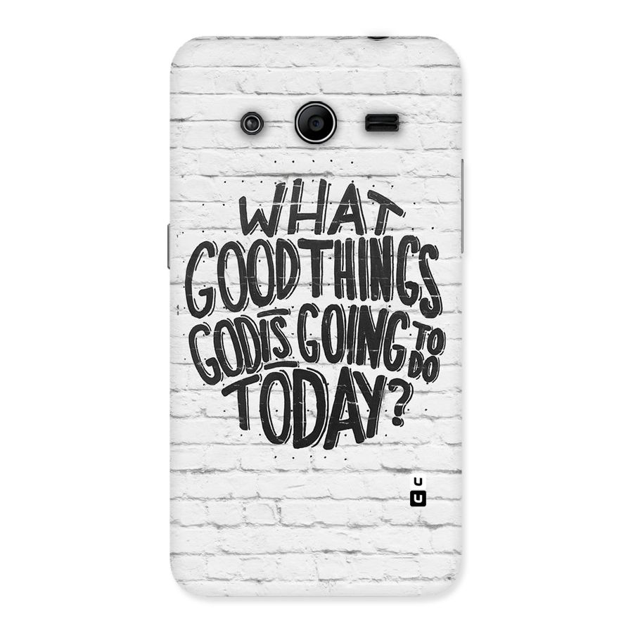 Wall Good Back Case for Galaxy Core 2