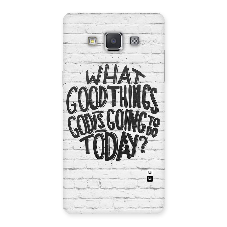 Wall Good Back Case for Galaxy Grand Max