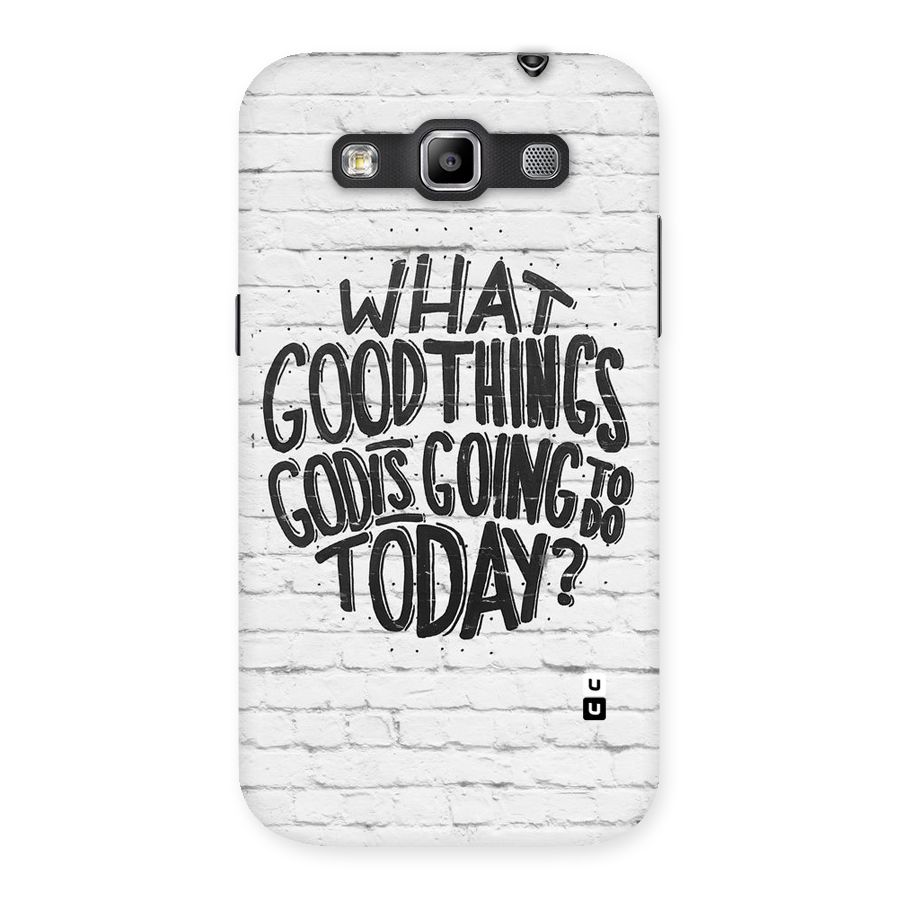 Wall Good Back Case for Galaxy Grand Quattro