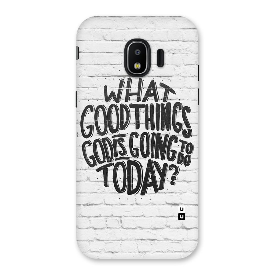 Wall Good Back Case for Galaxy J2 Pro 2018