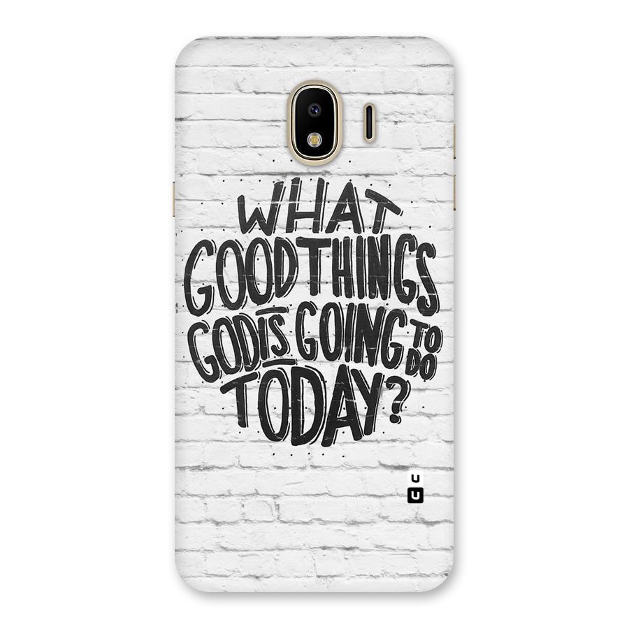 Wall Good Back Case for Galaxy J4