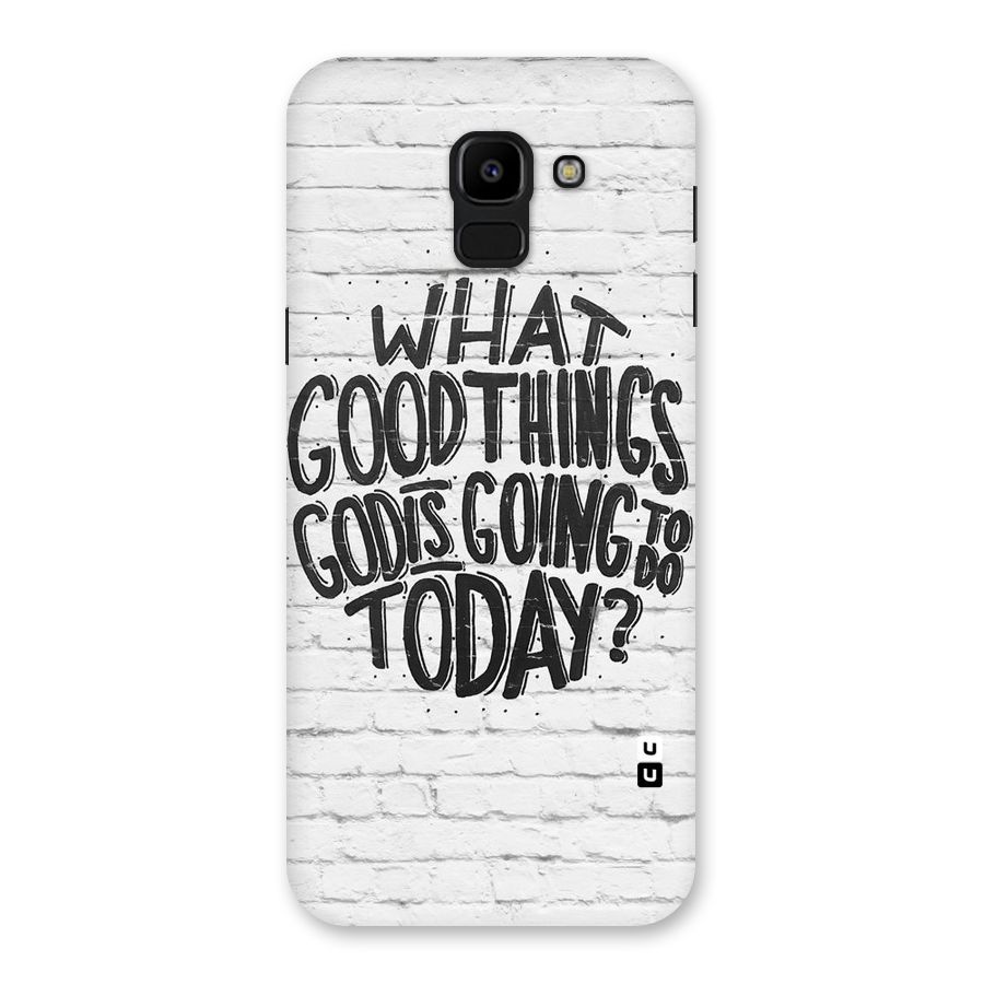 Wall Good Back Case for Galaxy J6