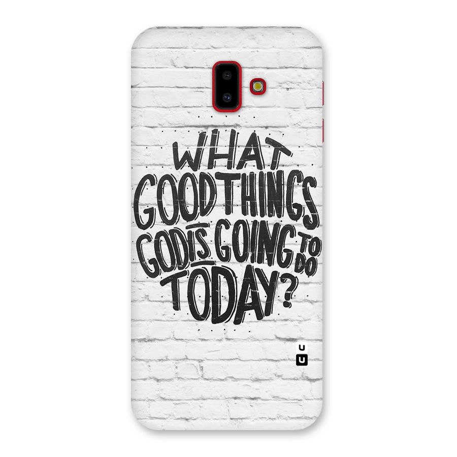 Wall Good Back Case for Galaxy J6 Plus