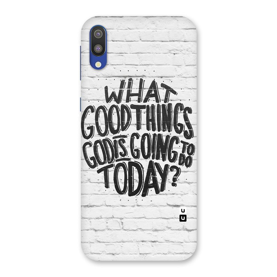 Wall Good Back Case for Galaxy M10