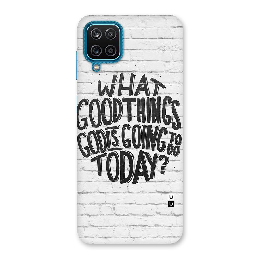 Wall Good Back Case for Galaxy M12