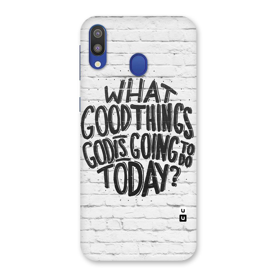 Wall Good Back Case for Galaxy M20