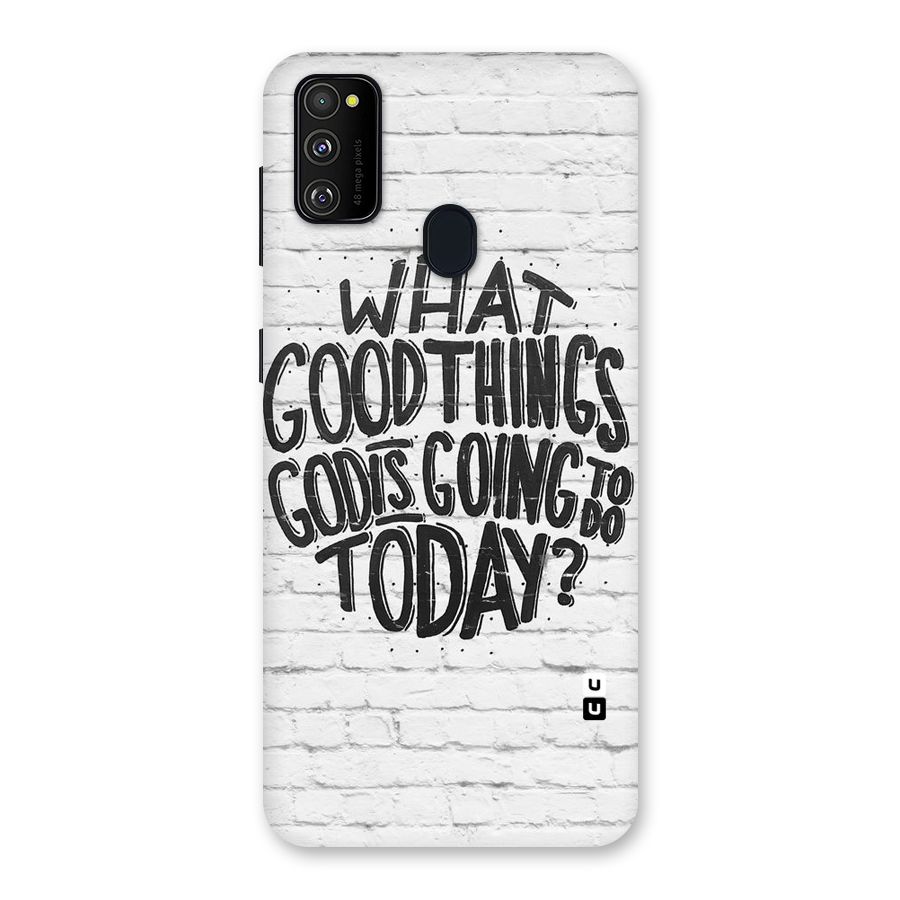 Wall Good Back Case for Galaxy M30s