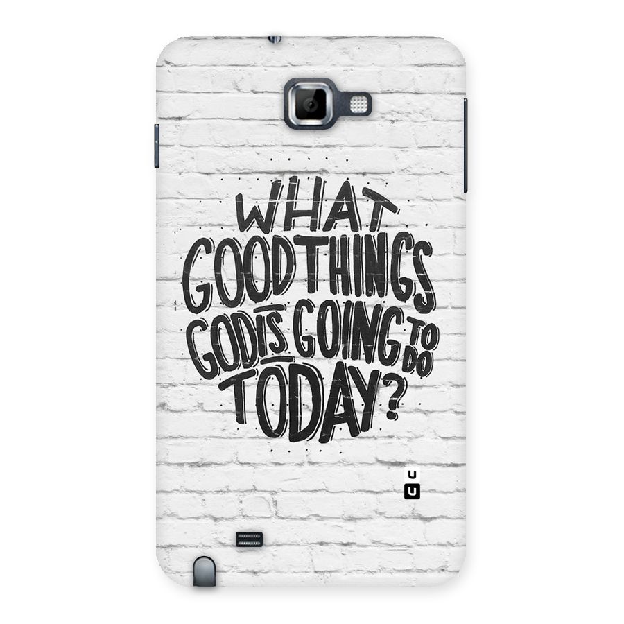 Wall Good Back Case for Galaxy Note