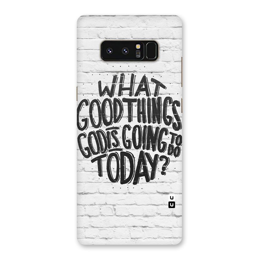 Wall Good Back Case for Galaxy Note 8