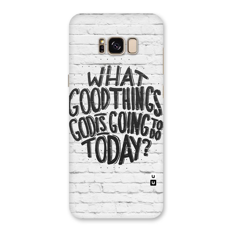 Wall Good Back Case for Galaxy S8 Plus