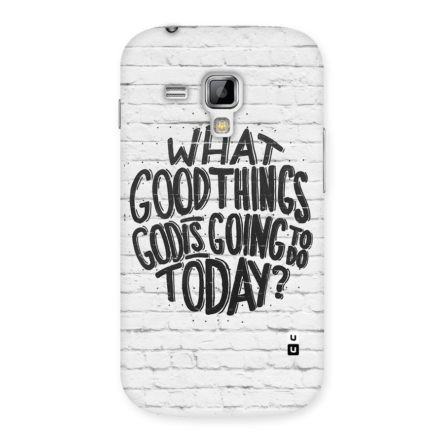 Wall Good Back Case for Galaxy S Duos