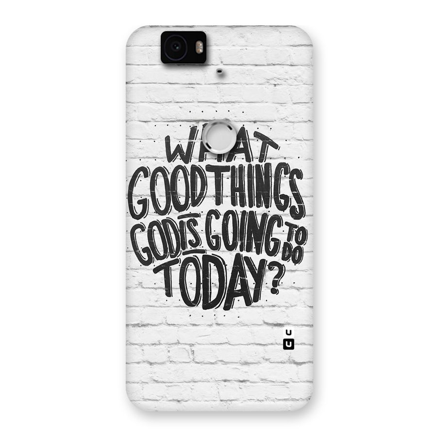 Wall Good Back Case for Google Nexus-6P