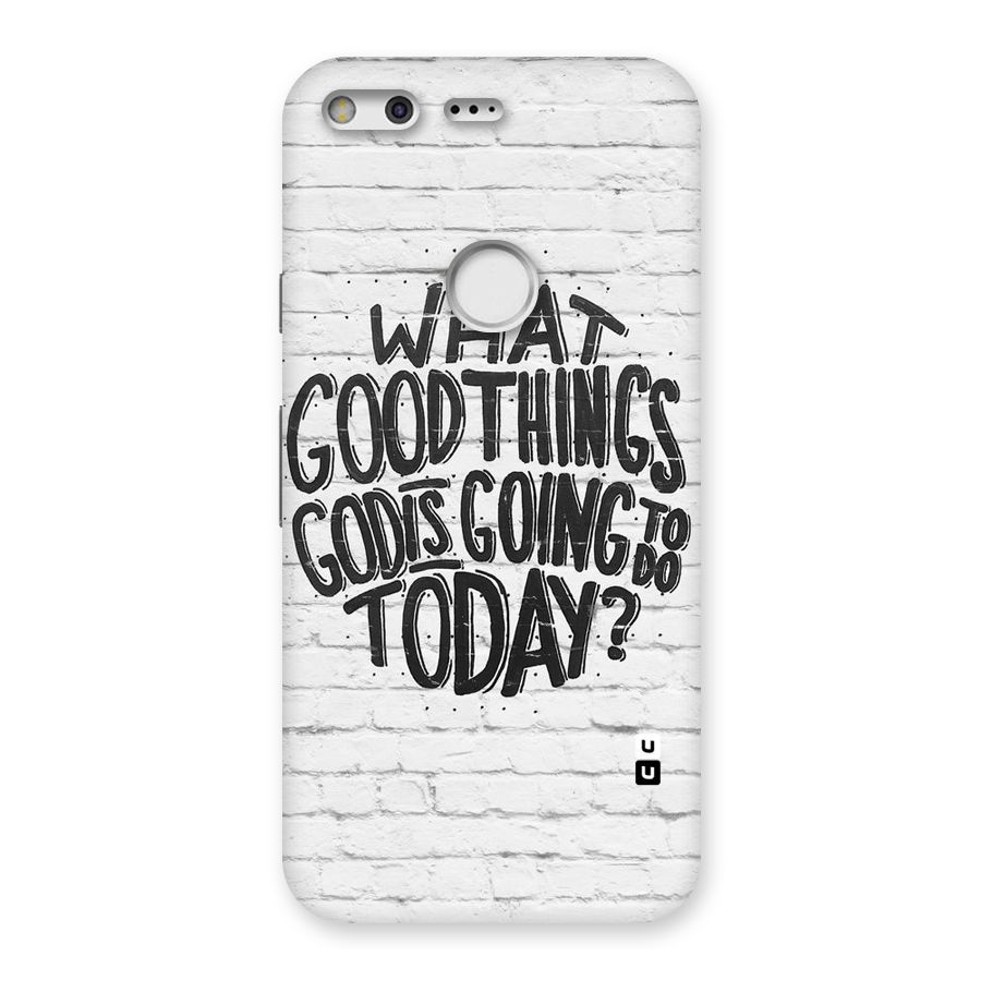 Wall Good Back Case for Google Pixel