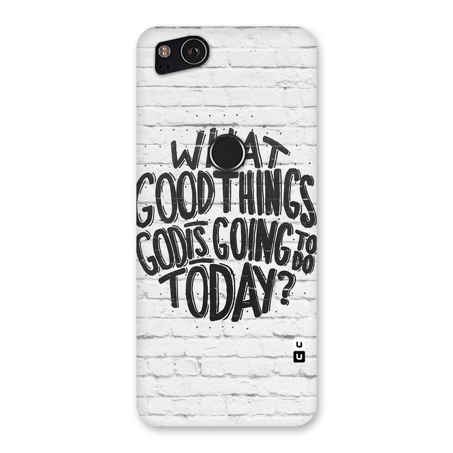 Wall Good Back Case for Google Pixel 2