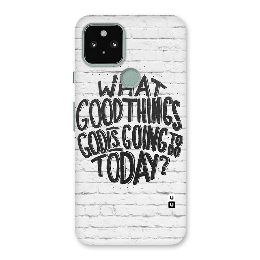 Wall Good Back Case for Google Pixel 5
