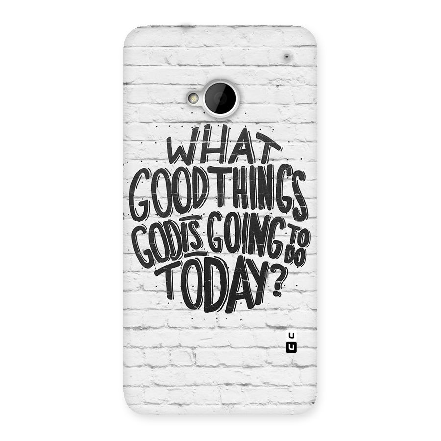 Wall Good Back Case for HTC One M7