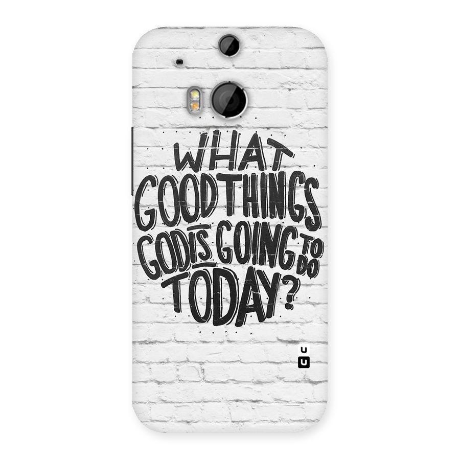 Wall Good Back Case for HTC One M8