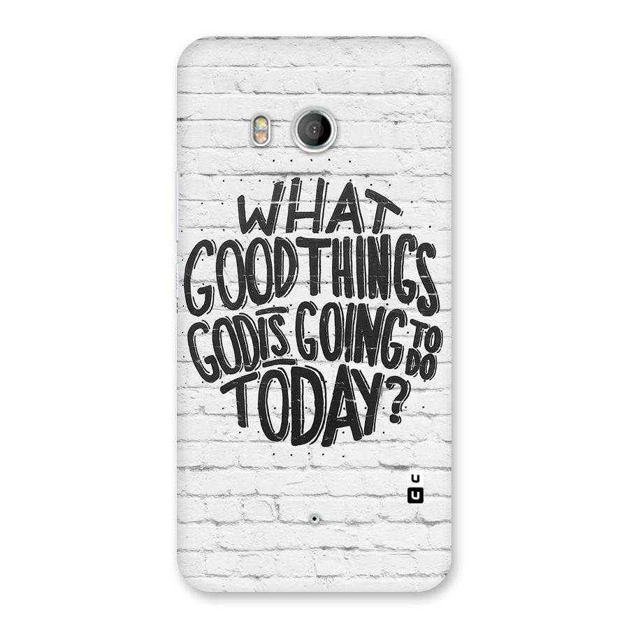 Wall Good Back Case for HTC U11